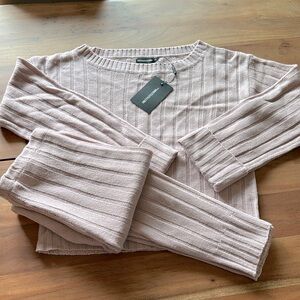 Pretty little things two piece blush pink lounge set